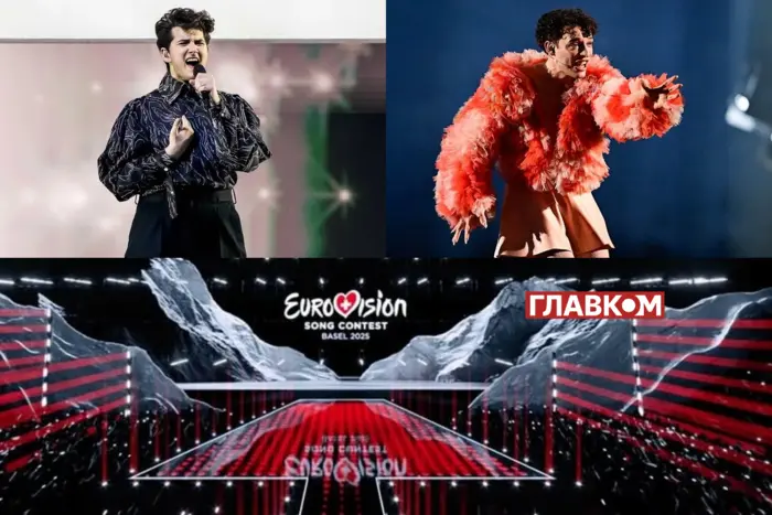 Сцена конкурса Евровидения-2025 с участниками