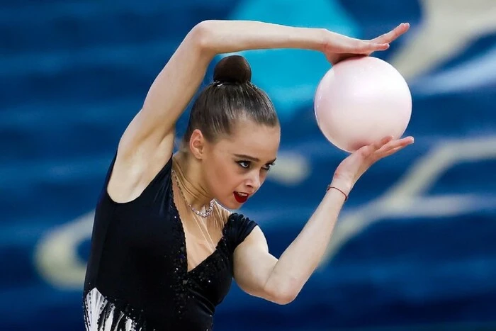Ukraine won silver in the team championship of the European Rhythmic Gymnastics Championship
