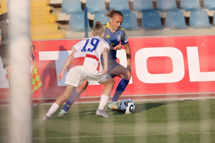 Die Frauen-Nationenliga. Die Ukraine als Gruppensieger verlor in Kroatien