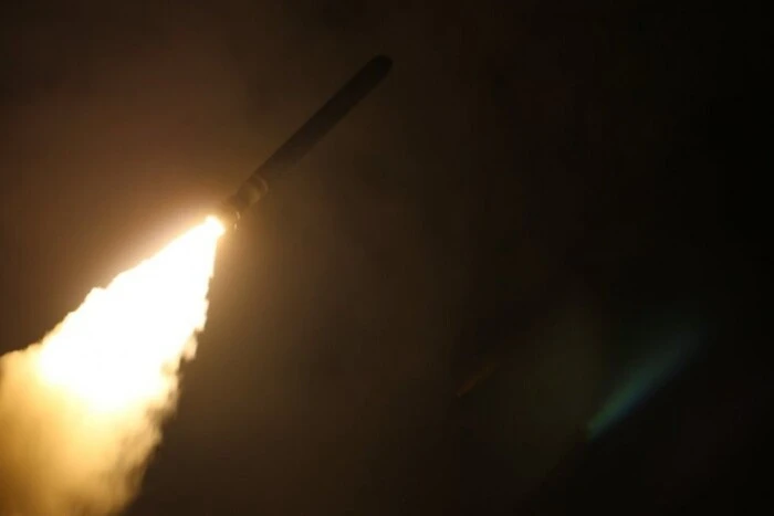 Russians launched a missile strike on Zaporizhzhia