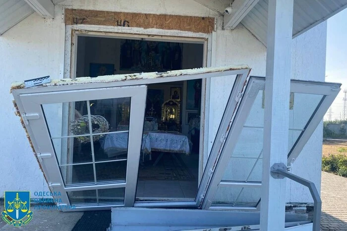 In Odesa region, Russians damaged a temple with drones