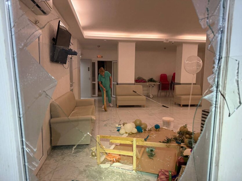 Night Attack on Odesa: Occupants Hit Maternity Hospital