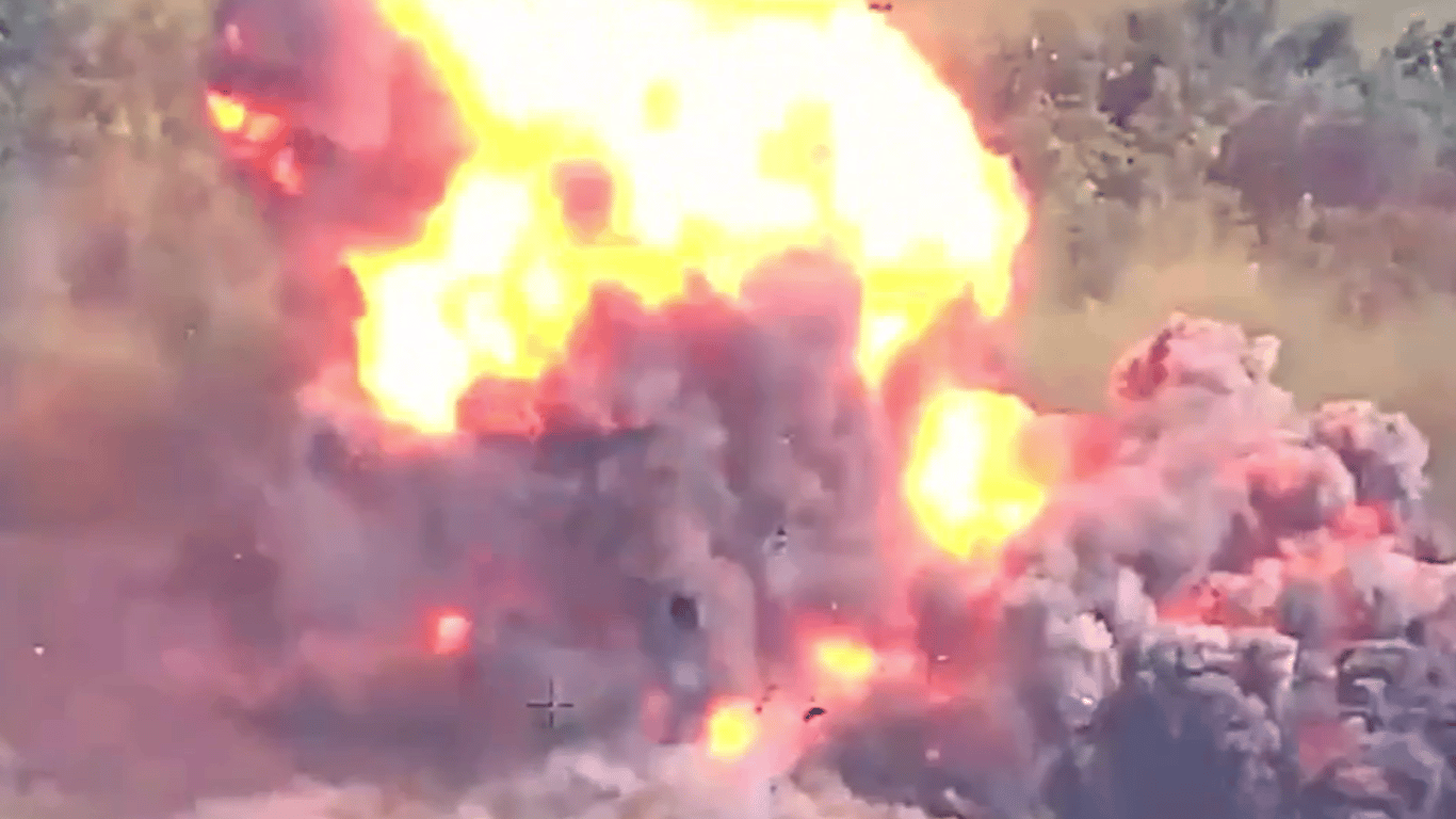 В ЗСУ показали знищення РСЗВ росіян — відео