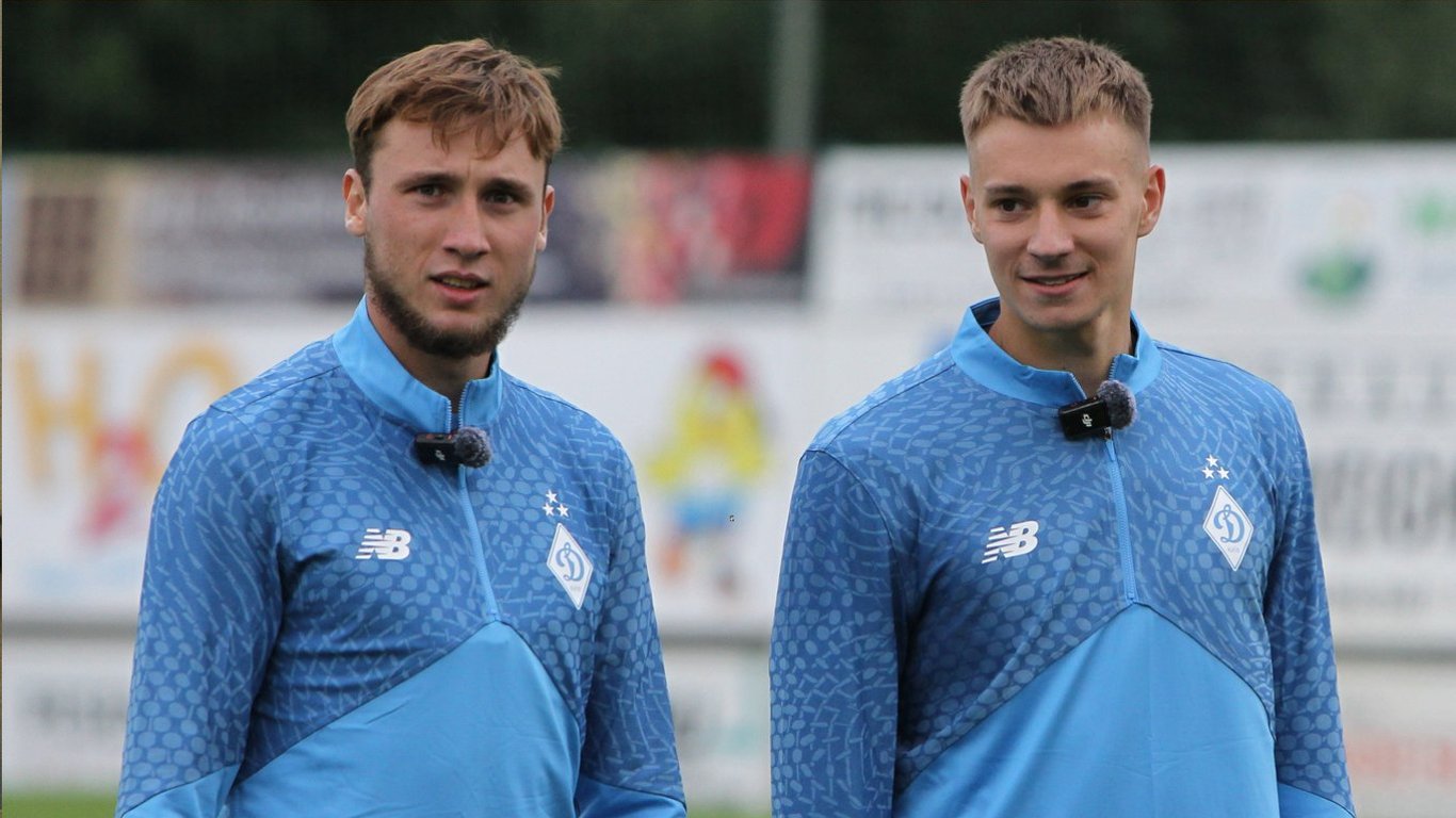 Die Fußballspieler von Dynamo haben im Training gekämpft und wurden gefilmt