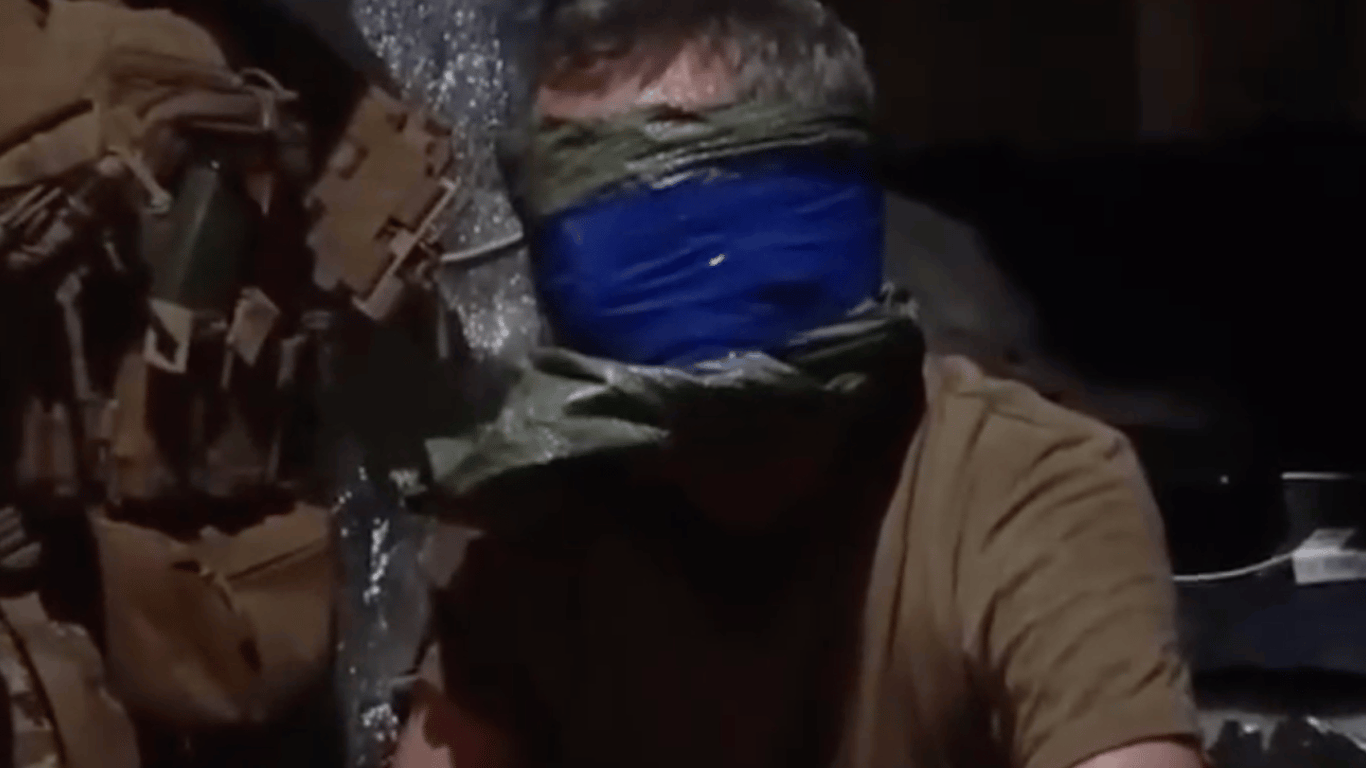 Near Kharkiv, fighters captured a Russian soldier - interrogation video