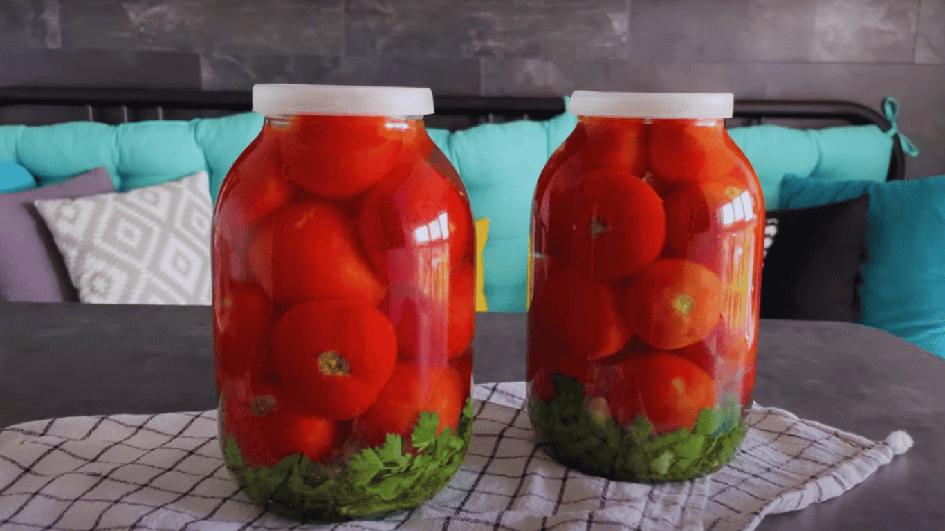 Eingelegte Tomaten, wie in Fässern – Rezept für fermentierte Tomaten